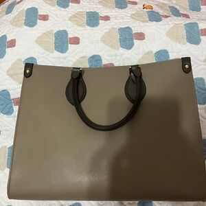 Elegant Taupe Handbag